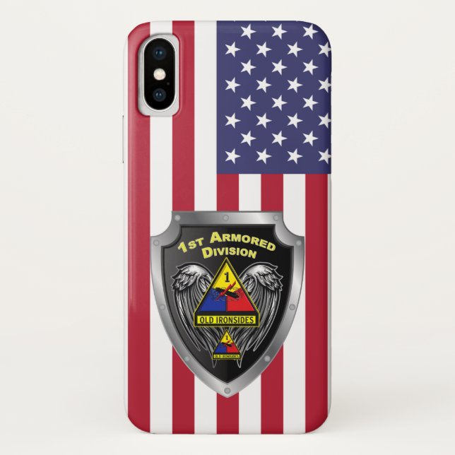 1st Armoured Division “Old Ironsides” Case-Mate iPhone Case (Back)