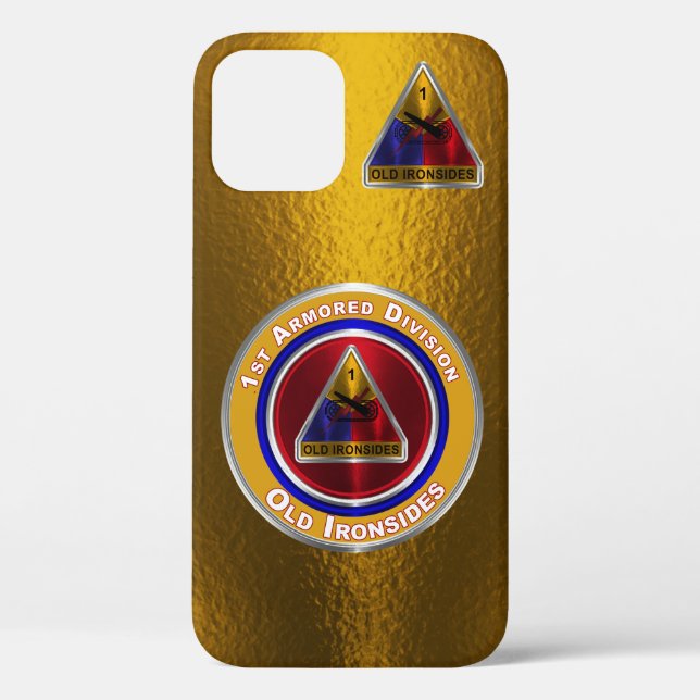 1st Armoured Division “Old Ironsides” Customised Case-Mate iPhone Case (Back)