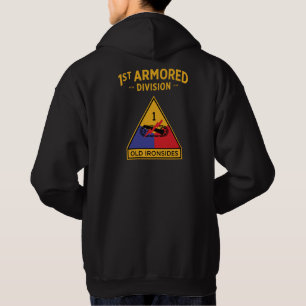 1st Armoured Division "Old Ironsides" Emblem Hoodi Hoodie