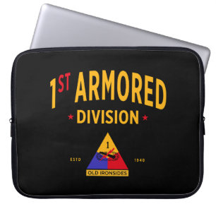 1st Armoured Division "Old Ironsides" Laptop Sleeve