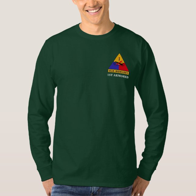 1st Armoured Division "Old Ironsides" Long Sleeve T-Shirt (Front)