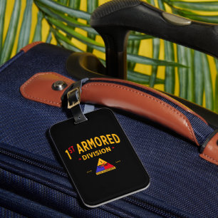 1st Armoured Division "Old Ironsides" Luggage Tag