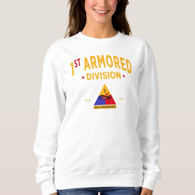 1st Armoured Division "Old Ironsides" Women Sweatshirt (Front)