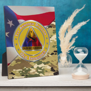 1st Armoured Division Plaque