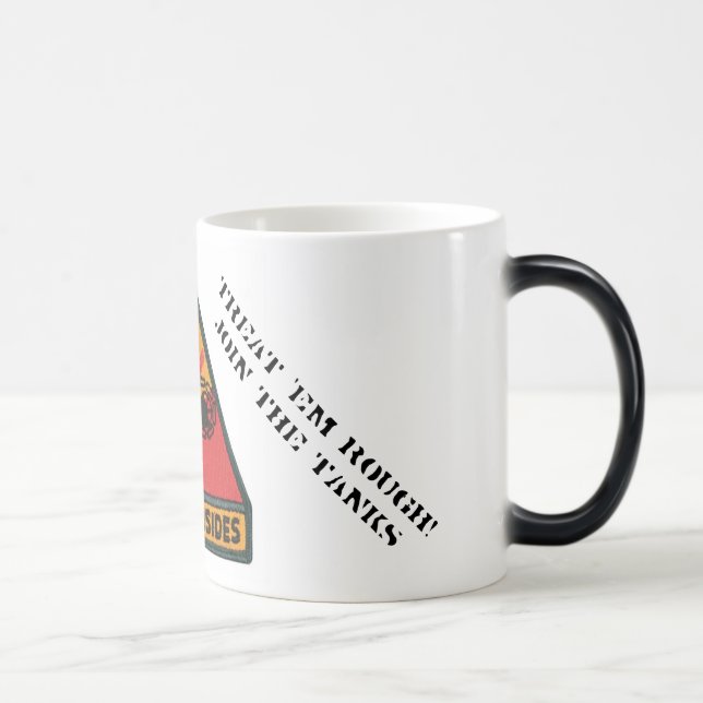 1st Armoured Division Tanker mug (Right)