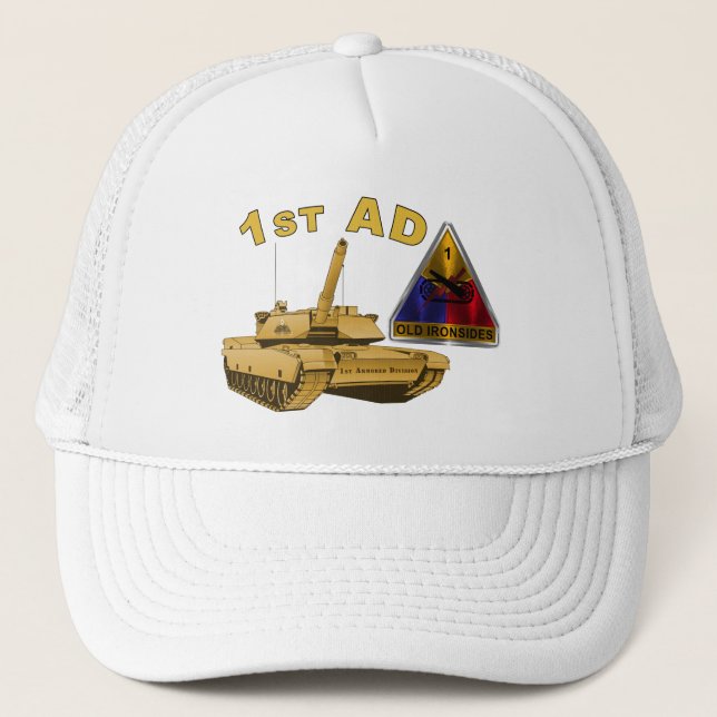1st Armoured Division    Trucker Hat (Front)