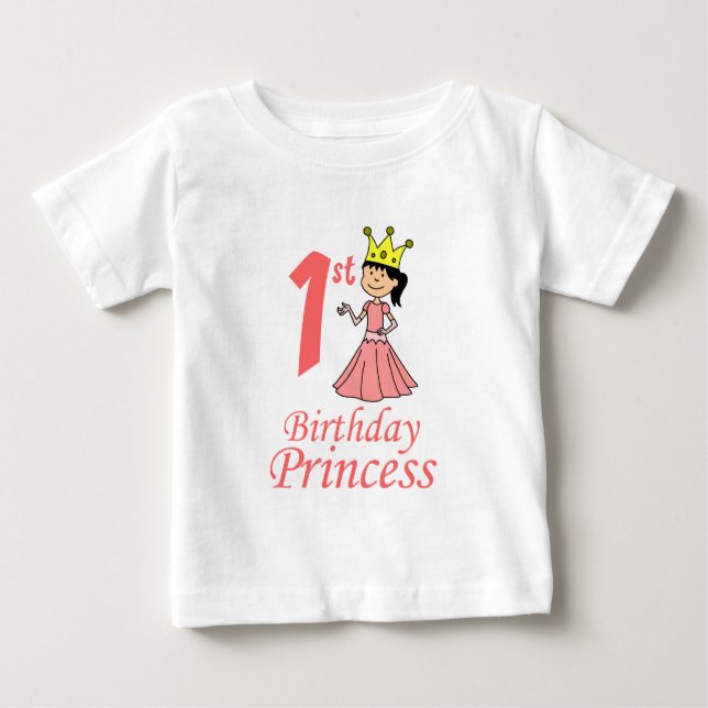 1st Baby Princess T-Shirt (Front)