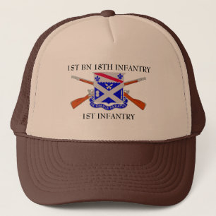 1ST BATTALION 18TH INFANTRY 1ST INFANTRY HAT