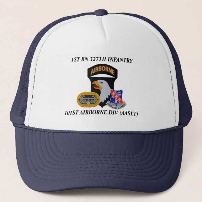 1ST BATTALION 327TH INFANTRY 101ST AIRBORNE HAT (Front)