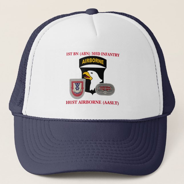 1ST BATTALION 503D INFANTRY 101ST AIRBORNE HAT (Front)