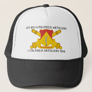 1ST BATTALION 94TH FIELD ARTILLERY 17TH FIELD  TRUCKER HAT