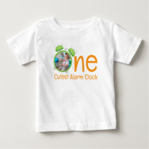 1ST BIRTHDAY BABY CLOTHES CUSTOM PHOTO T-Shirt