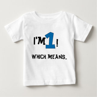 1st birthday baby T-Shirt