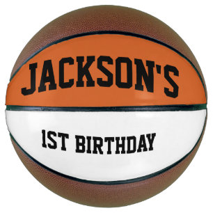  1st Birthday Basketball Ticket