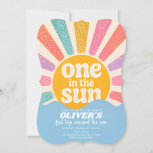 1st Birthday Beach Summer Invitation