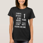 1st Birthday Boys & Girls Funny 1 Years Old T-Shirt<br><div class="desc">1st Birthday Boys & Girls Funny 1 Years Old</div>