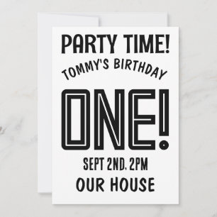 1ST BIRTHDAY CUSTOM PERSONALIZED Invitation