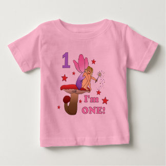 1st Birthday Fairy Baby T-Shirt