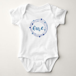 1st birthday for baby boy bodysuit