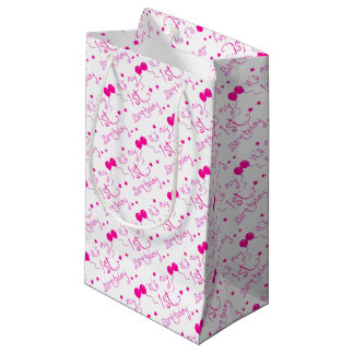 1st birthday girl theme small gift bag