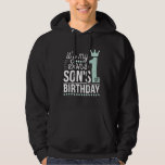 1st Birthday It's My Son's First Birthday Party Ou Hoodie<br><div class="desc">1st Birthday It's My Son's First Birthday Party Outfit</div>