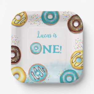 1st Birthday Paper Plate