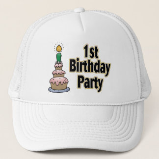 1st birthday party hat