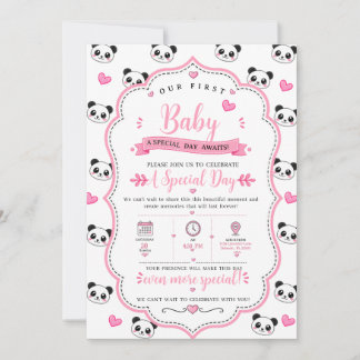 1st birthday party Invitation
