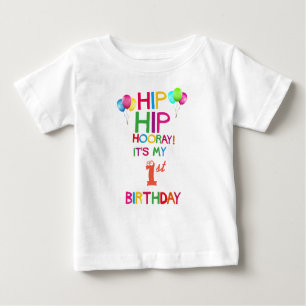 1st Birthday Party T Shirt - Add Any Age!
