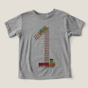 1st Birthday Train Railroad Themed 1 Year Old Kids