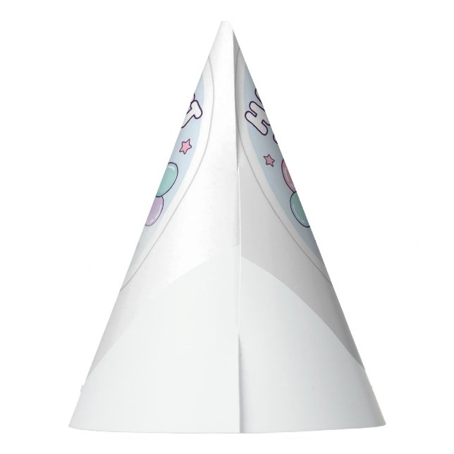 1st birthday unicorn hat (Back)