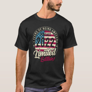 1st Birthday Vintage 2022 Bday Group 1 Years Old U T-Shirt