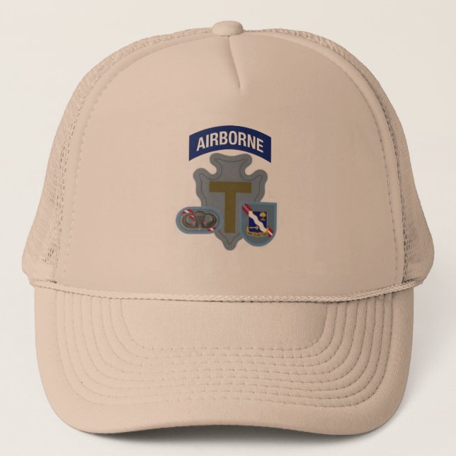 1ST BN 143D INF 36TH ABN BDE HAT (Front)