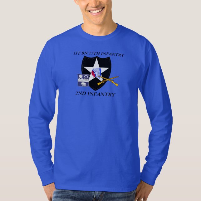 1ST BN 17TH INFANTRY 2ND INFANTRY DIVISION SHIRT (Front)