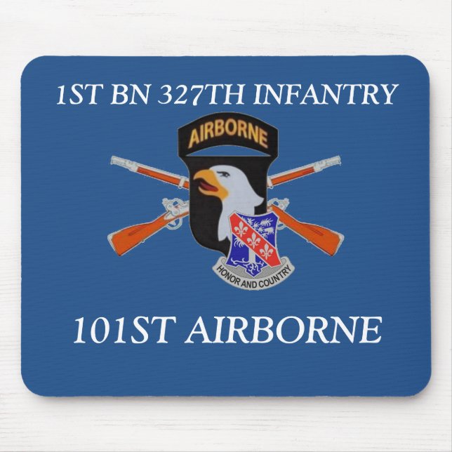 1ST BN 327TH INFANTRY 101ST AIRBORNE MOUSEPAD (Front)