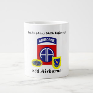 1st Bn (Abn) 504th Inf 82nd Airborne Jumbo Mug