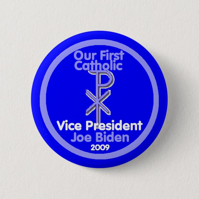 1st CATHOLIC VP Button (Front)