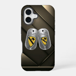 1st CAV Cavalry Division Veteran iPhone 16 Case