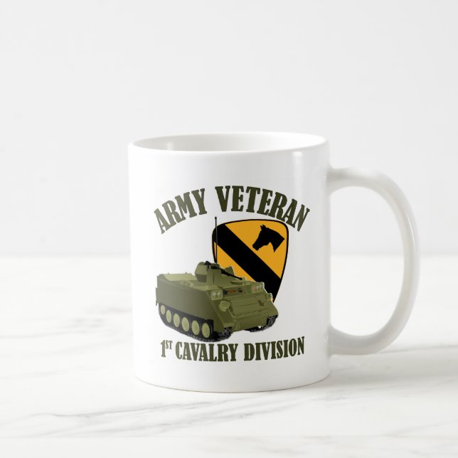 1st Cav Vet - M113 APC Coffee Mug (Right)