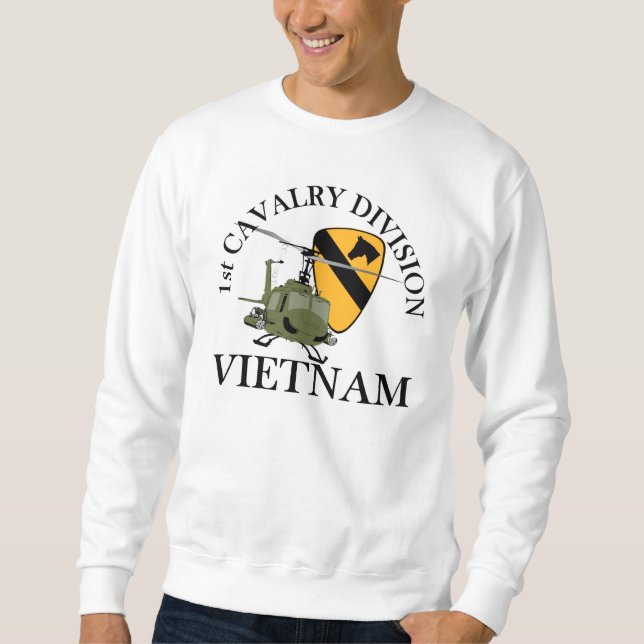 1st Cav Vietnam Vet Sweatshirt (Front)