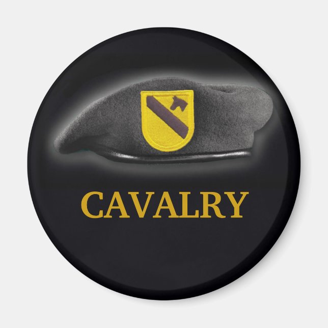1st cavalry air cav patch vietnam magnet veteran (Front)