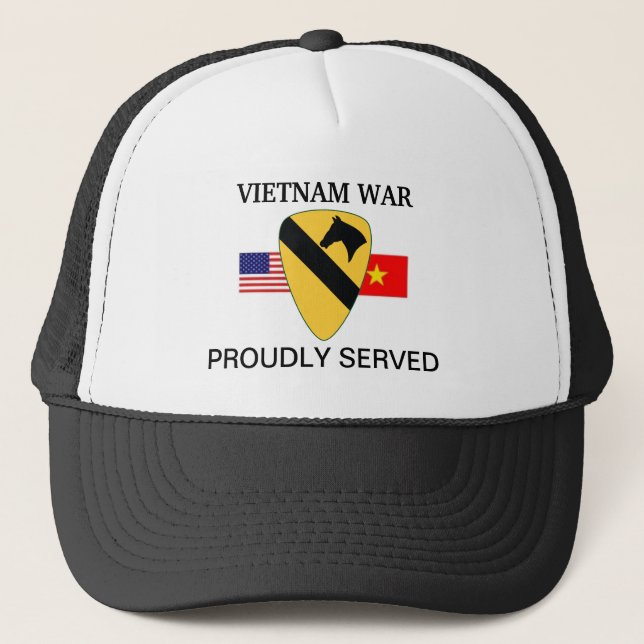 1ST CAVALRY DIV VIETNAM HAT (Front)