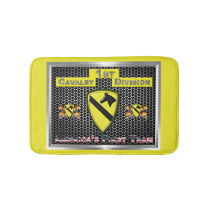 1st Cavalry Division 1st CAV Bath Mat