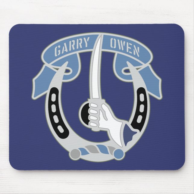 1st Cavalry Division, 7th Cavalry Regiment Mouse Pad (Front)