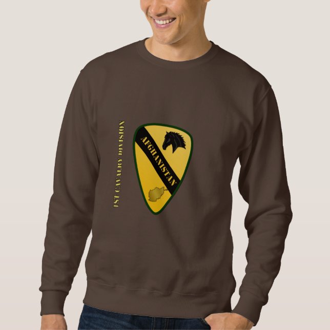 1st Cavalry Division, Afghanistan Sweatshirt (Front)