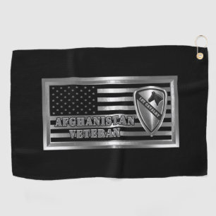 1st Cavalry Division Afghanistan Veteran Golf Towel