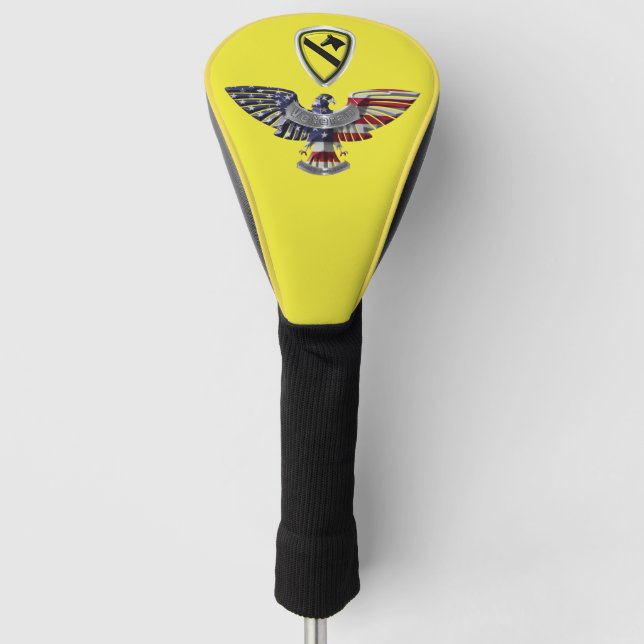 1st Cavalry Division America’s First Team Golf Head Cover (Front)