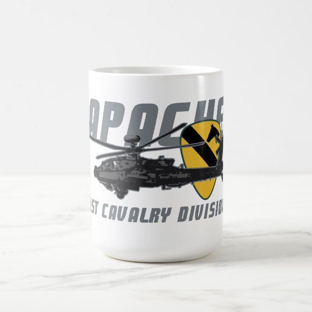 1st Cavalry Division | Attack Helicopter Coffee Mug (Center)