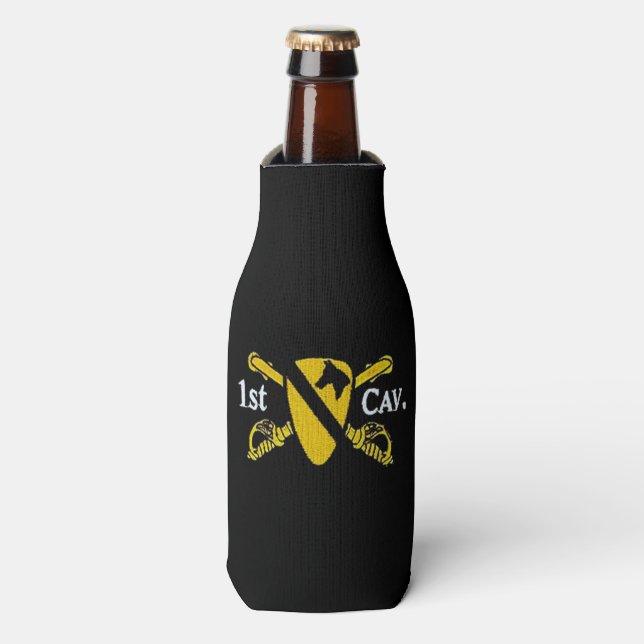 1st CAVALRY DIVISION Bottle Cooler (Bottle Front)