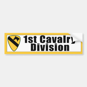 1st Cavalry Division Bumper Sticker